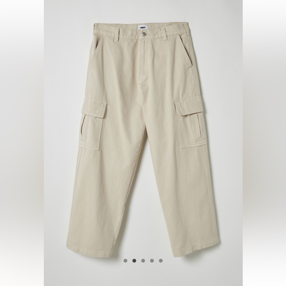 Obey Bigwig Baggy Cargo Jean men’s pants